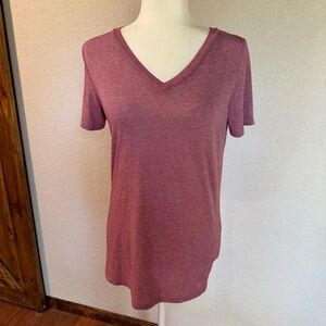 VS PINK | purple / pink | v neck sleep tee | Sz XS
